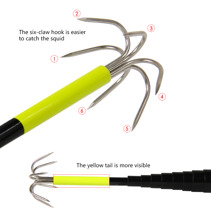 Crochet d'ancrage télescopique - Fishing Rod Telescopic avis et prix